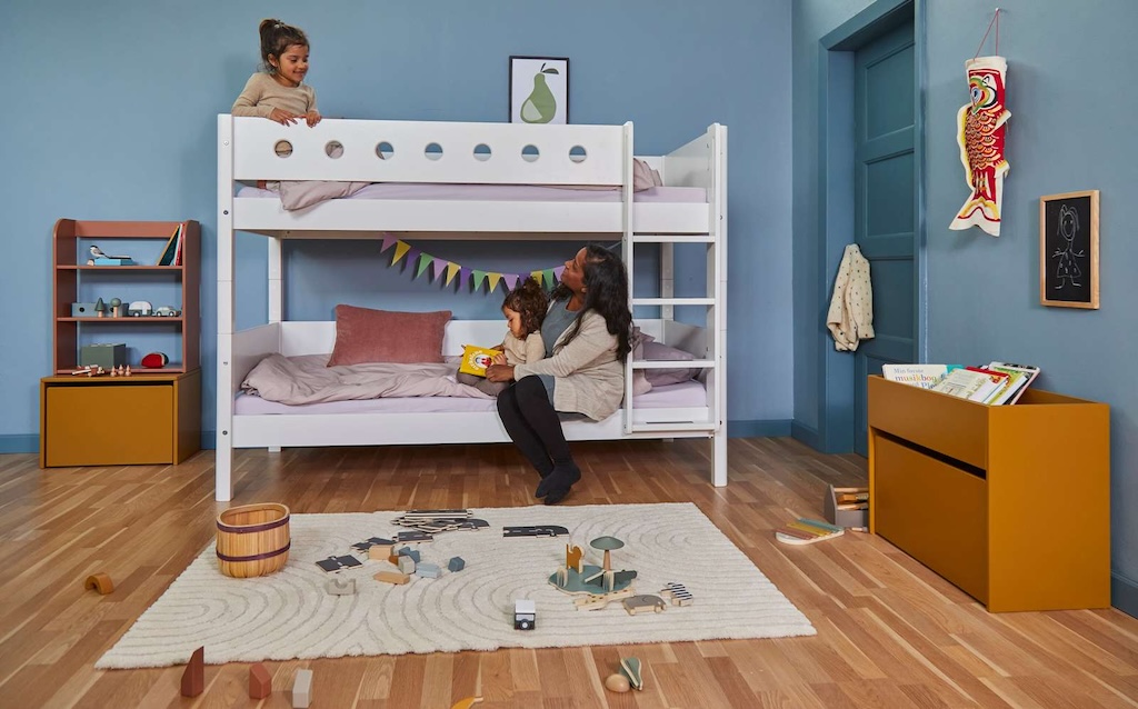 WHITE Bunk Bed